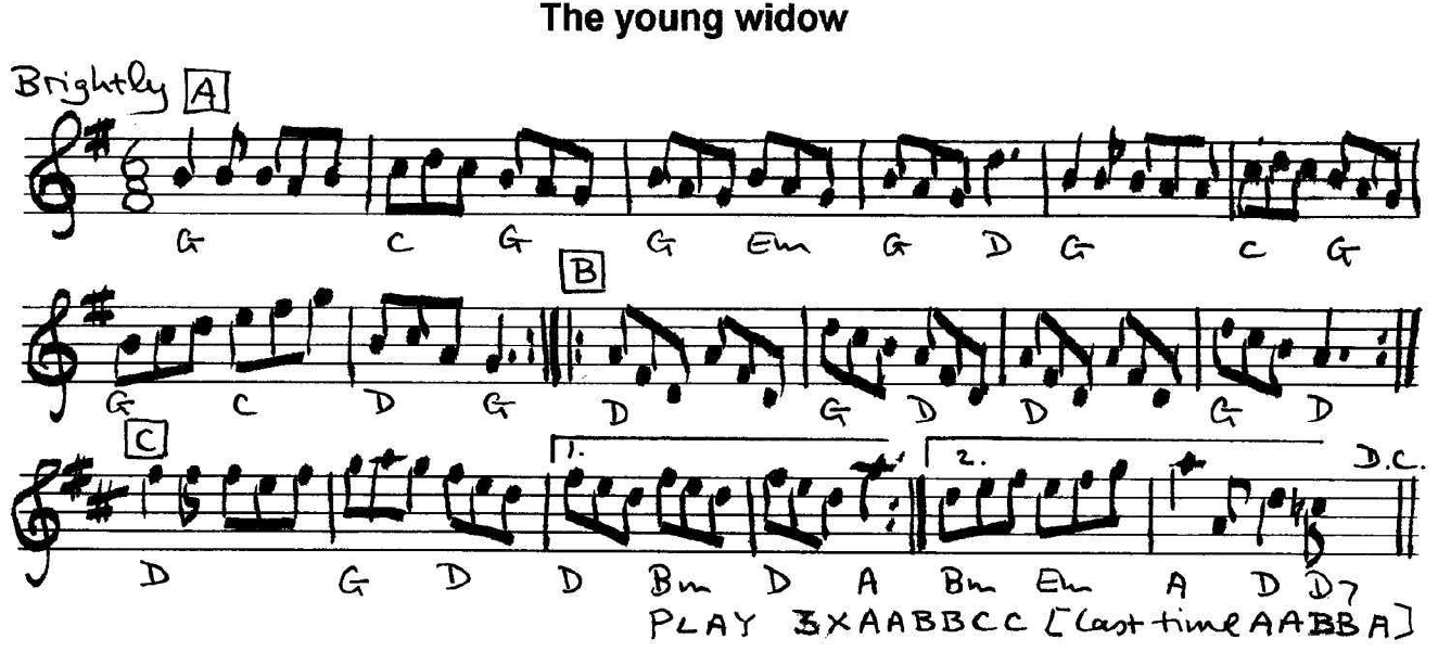 Young Widow, The (music)